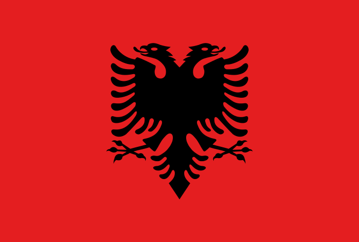 falg of albania