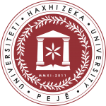 Logo Zyrtare e Universitetit Haxhi Zeka ne Peje