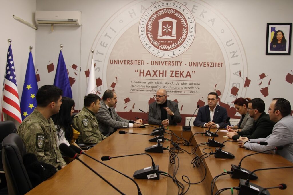 Turkish International Cooperation and Development Agency (TIKA) visits “Haxhi Zeka” University