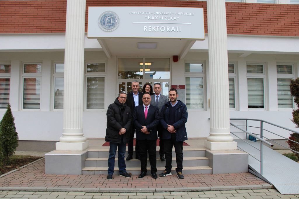 The NGO “Syri i Vizionit” meets the rector of UHZ