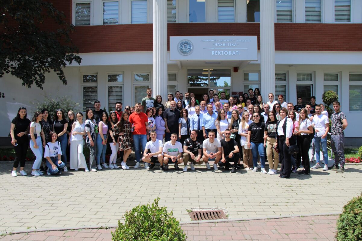 High school students from Montenegro visit Haxhi Zeka University