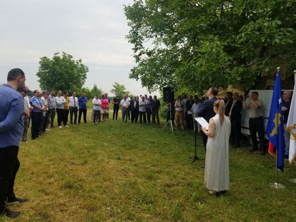 Rector of the University “Haxhi Zeka” in Peja, prof.dr. Armand Krasniqi participates in the “Wheat Field Day”