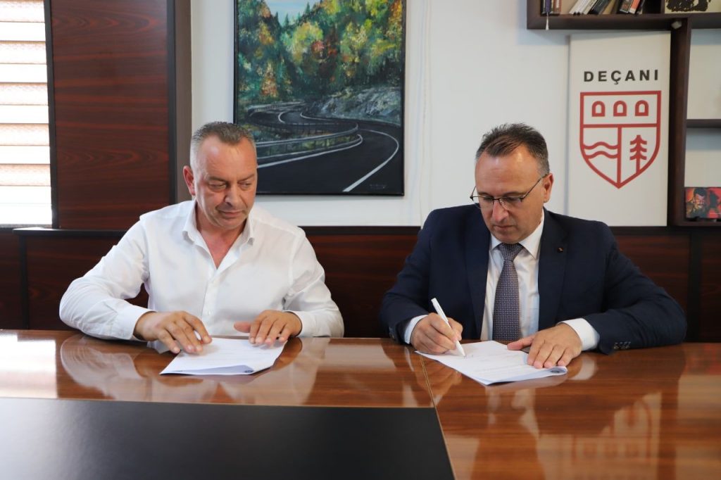UHZ signed a cooperation agreement with the Municipality of Deçan