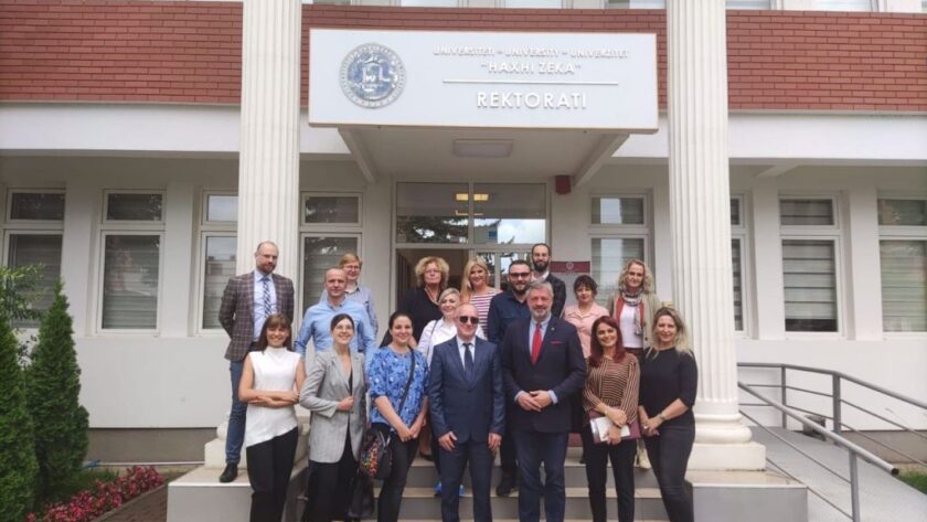 perfaqesues te universitetit necmettin erbakan/turqi vizitojne universitetin haxhi zeka
