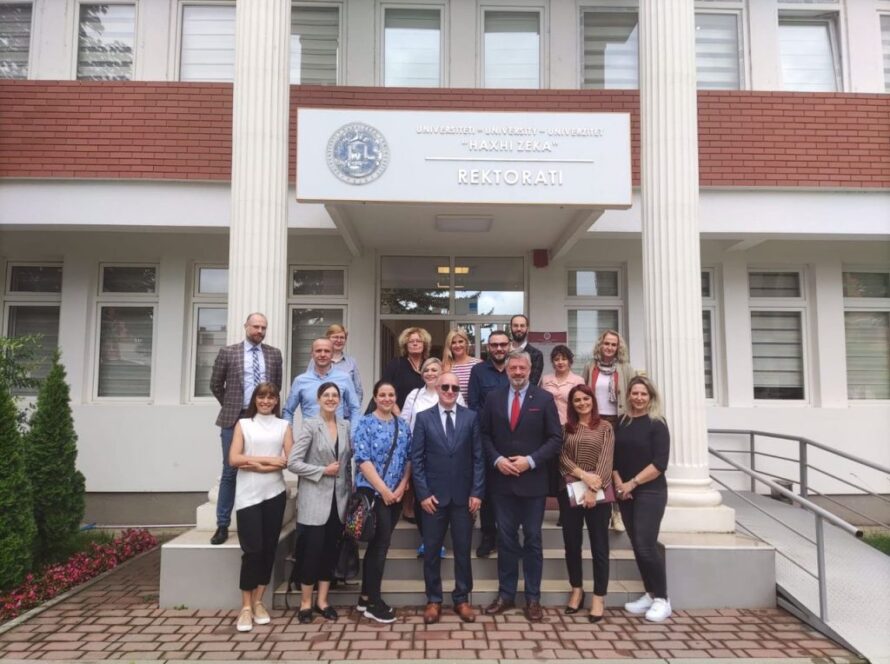 Representatives of Necmettin Erbakan University/Turkey visit Haxhi Zeka University