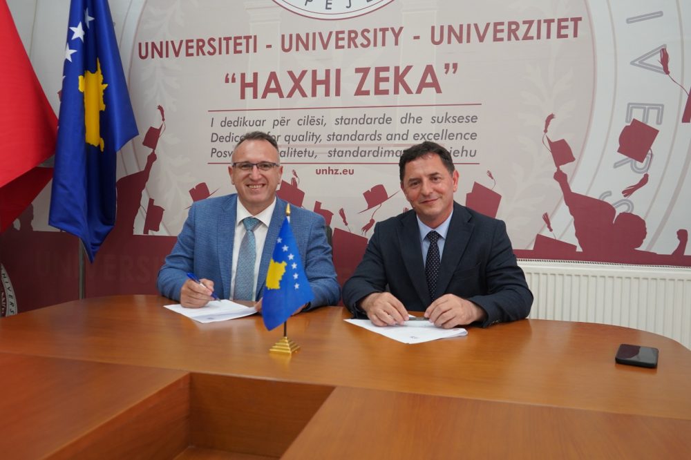 Nënshkruhet Marrëveshje Bashkëpunimi ndërmjet Universitetit Haxhi Zeka në Pejë dhe Komunës së Malishevës
