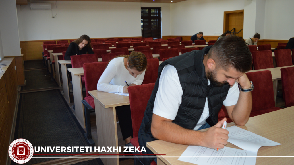 U mbajt provimi pranues i studimeve master 2023/24 në Fakultetin Juridik