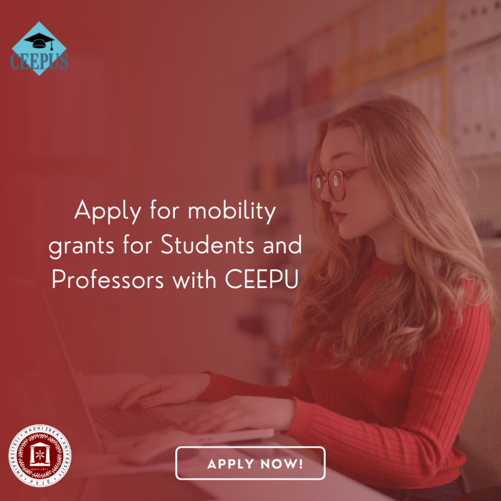 Apply for mobility grants for Students and Professors with CEEPUS 
