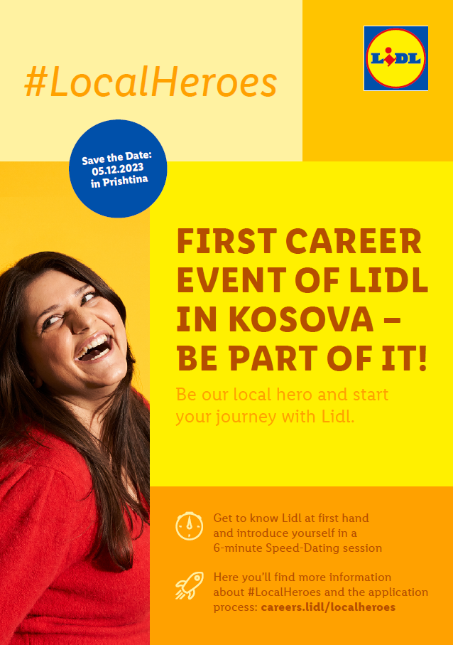 First Lidl Career Event in Kosova – Be part of it!