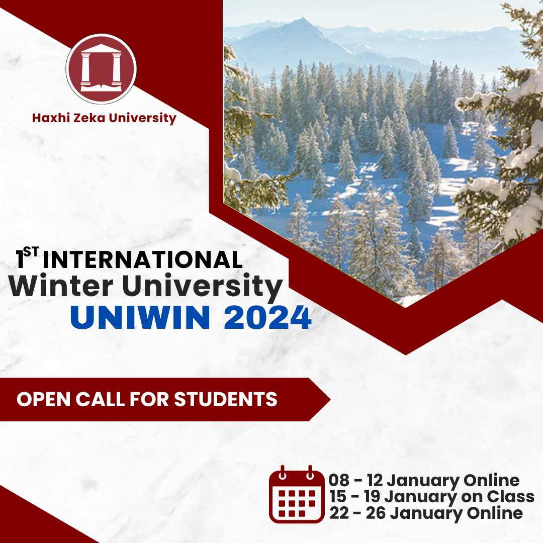 Open call for students -1st international winter university UNIWIM