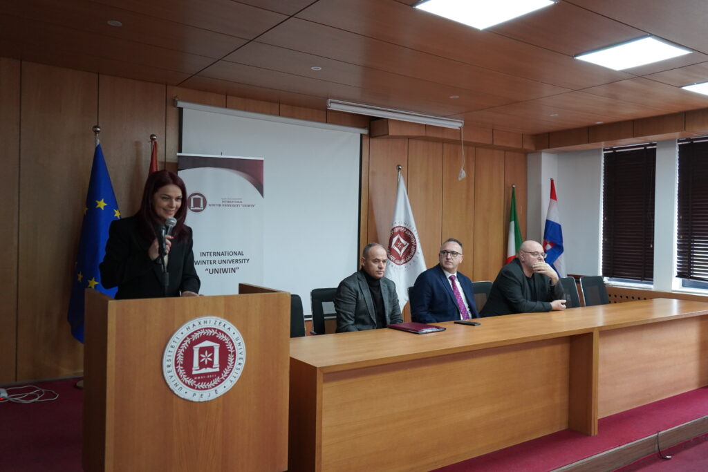 Hapja solemne e UNIWIN 2024 në Universitetin Haxhi Zeka me pjesëmarrje ndërkombëtare
