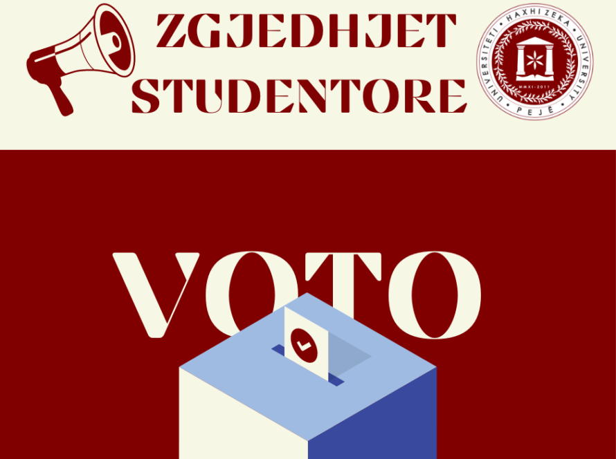 Logo e Universitetit Haxhi Zeka për Zgjedhjet Studentore 2025