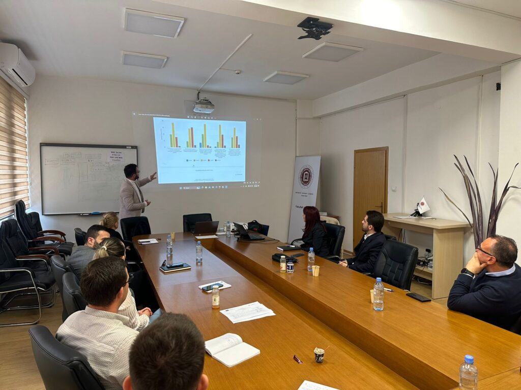 Anëtarët e UHZ gjatë punëtorisë GreenWB për sipërmarrje dhe inovacion