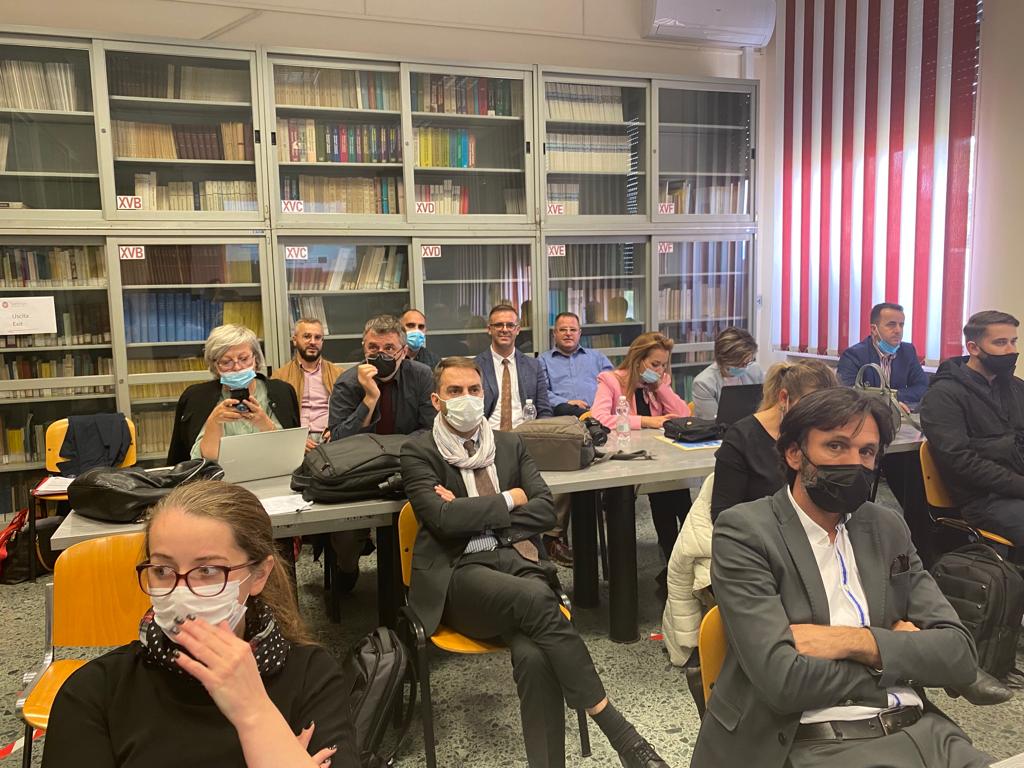 Stafi i UHZ gjatë vizitës studimore në Universitetin e Romës
