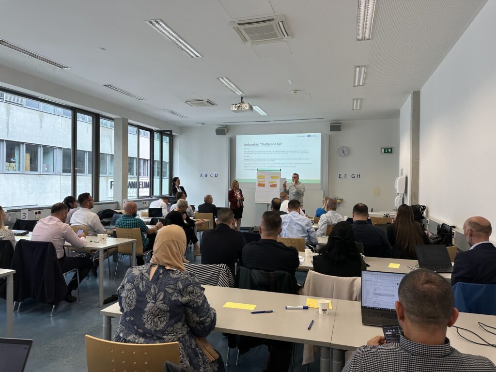 Stafi i UHZ gjatë trajnimit GreenWB në FH Joanneum, Austri
