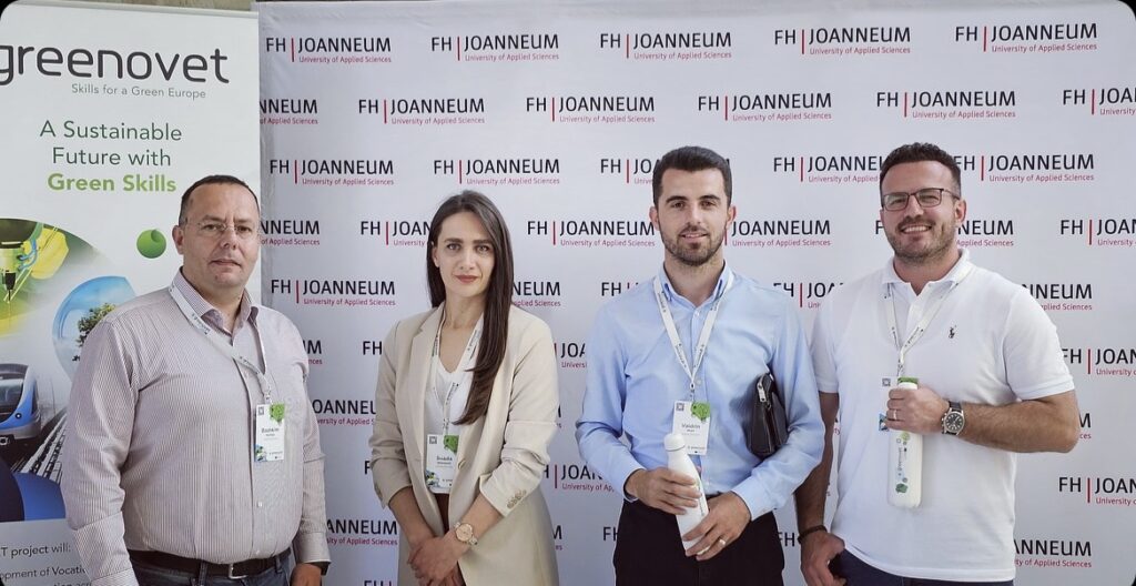 Stafi i UHZ gjatë trajnimit GreenWB në FH Joanneum, Austri