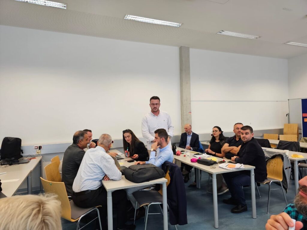 Stafi i UHZ gjatë trajnimit GreenWB në FH Joanneum, Austri