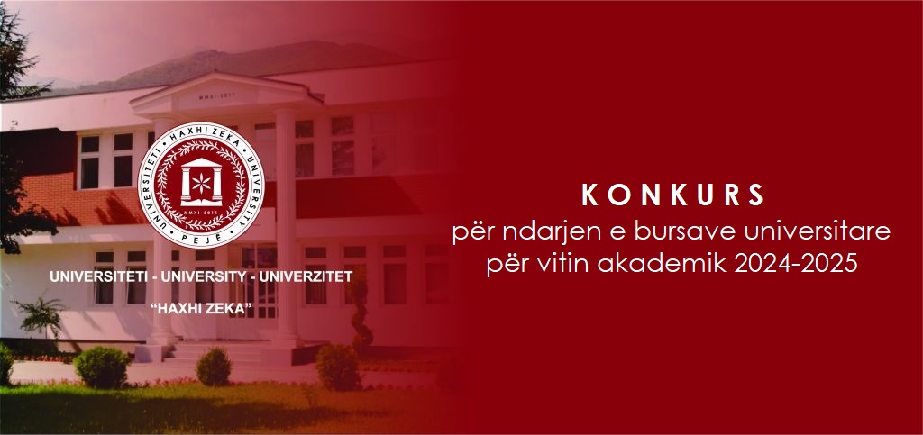 Konkurs për ndarjen e bursave universitare për vitin akademik 2024-2025