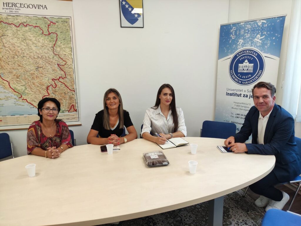 Delegacioni i UHZ gjatë vizitës në Universitetin e Sarajevës 2024