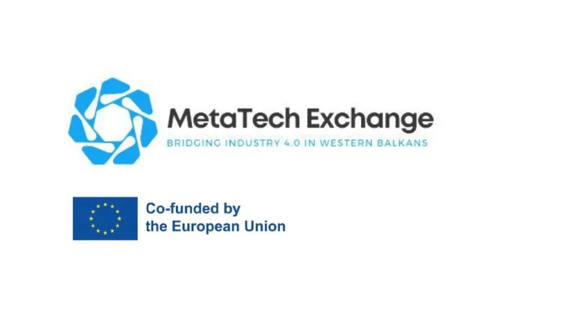Përfaqësuesit e Universitetit Haxhi Zeka gjatë vizitës në kompanitë e metalo-përpunimit në kuadër të projektit MetaTech 4.0