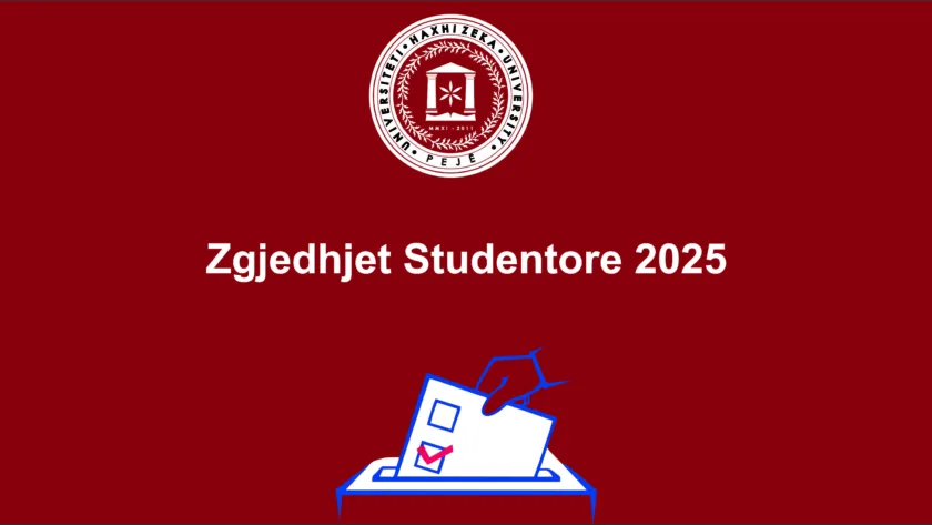 Zgjedhjet studentore 2025 - UHZ - Universiteti Haxhi Zeka ne Peje