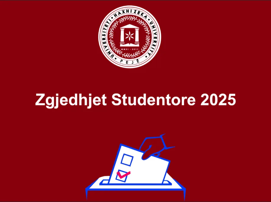 Zgjedhjet studentore 2025 - UHZ - Universiteti Haxhi Zeka ne Peje