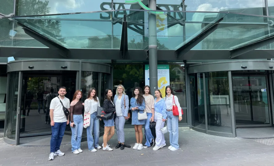 Studentët e Universitetit Haxhi Zeka në vizitë studimore në Saxion University, Holandë