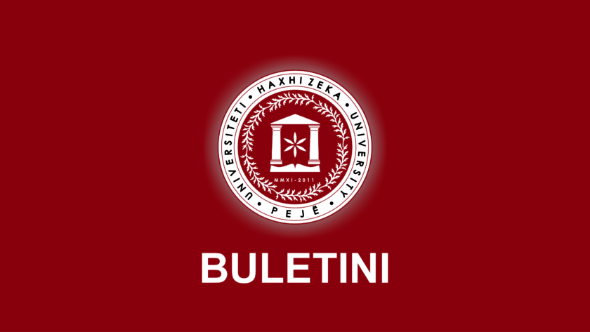 Buletini i Universitetit Haxhi Zeka – raportet recensuese për konkursin e riemërimit, emërimit dhe avancimit të personelit akademik