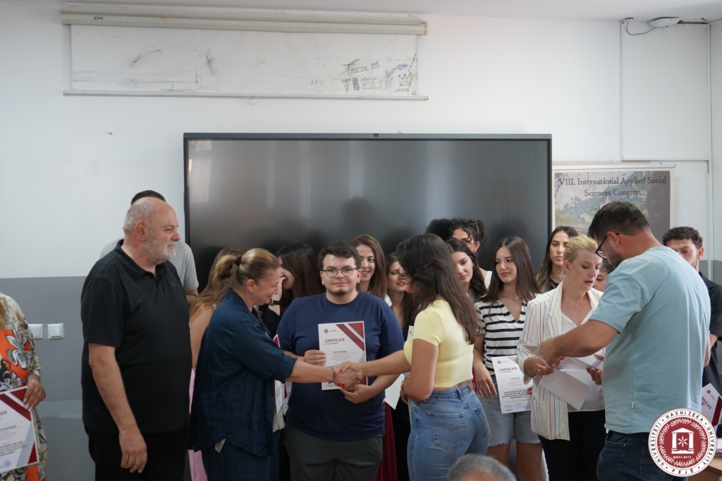 UNISUM 2025 Closing Ceremony at University Haxhi Zeka