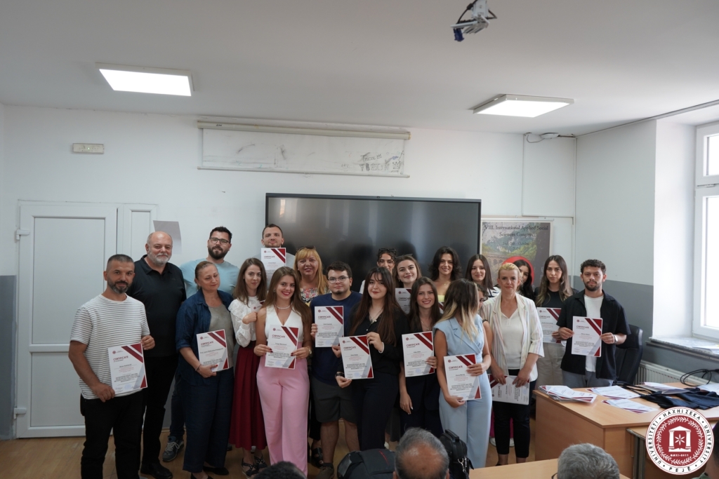 UNISUM 2025 Closing Ceremony at University Haxhi Zeka