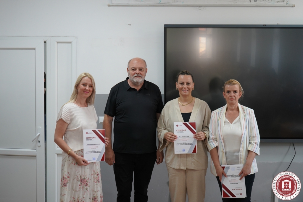 UNISUM 2025 Closing Ceremony at University Haxhi Zeka