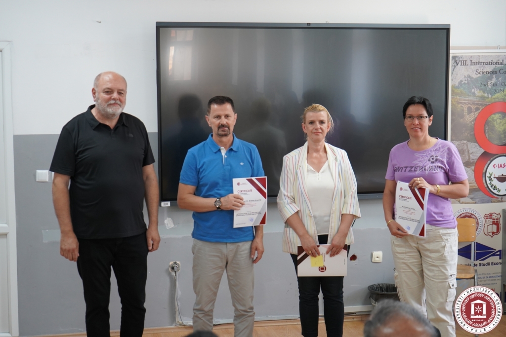 UNISUM 2025 Closing Ceremony at University Haxhi Zeka