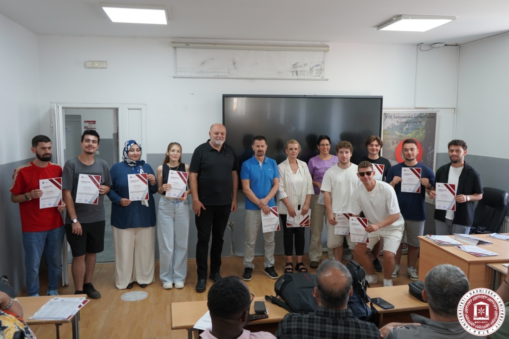 UNISUM 2025 Closing Ceremony at University Haxhi Zeka