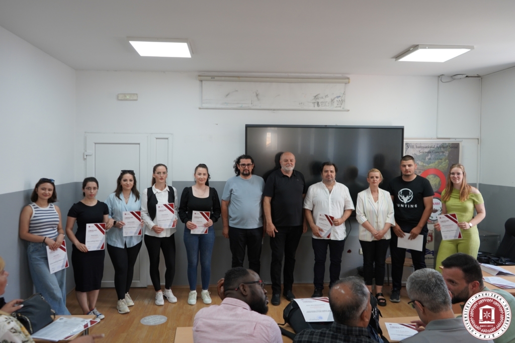 UNISUM 2025 Closing Ceremony at University Haxhi Zeka