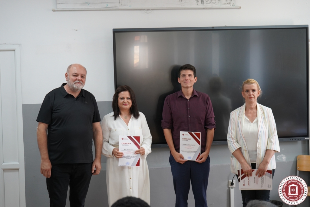 UNISUM 2025 Closing Ceremony at University Haxhi Zeka