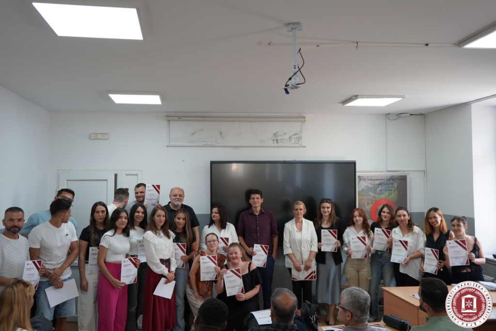 UNISUM 2025 Closing Ceremony at University Haxhi Zeka