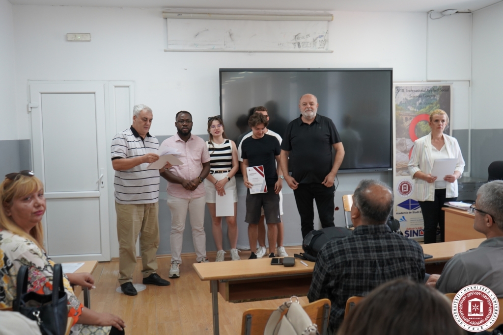 UNISUM 2025 Closing Ceremony at University Haxhi Zeka