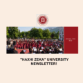University Haxhi Zeka – Newsletter January – May 2025