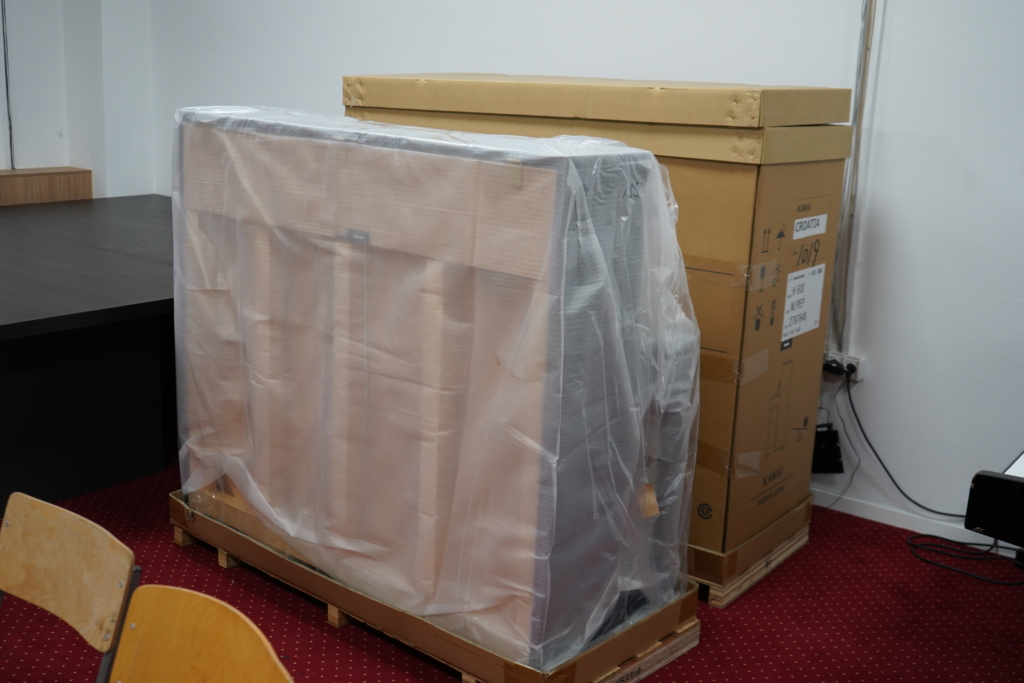 Donacion i një pianoje koncertale dhe dy pianino për Fakultetin e Arteve në Universitetin Haxhi Zeka nga Ministria e Kulturës