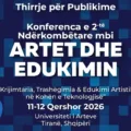 ICAE-2026 Konferenca e 2-të Ndërkombëtare mbiArtet dhe Edukimin