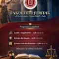 Arritje historike e UHZ-së – Fakulteti Juridik akreditohet për periudhë pesëvjeçare